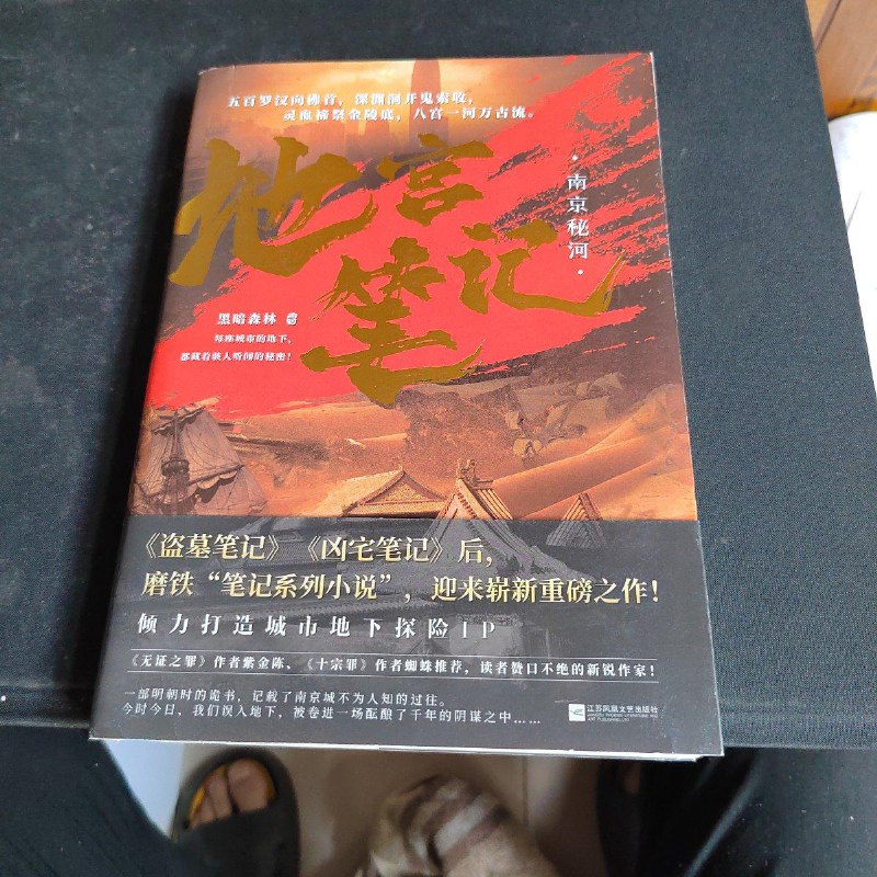 【绝版旧书】地宫笔记.南京秘河 江苏凤凰文艺出版社