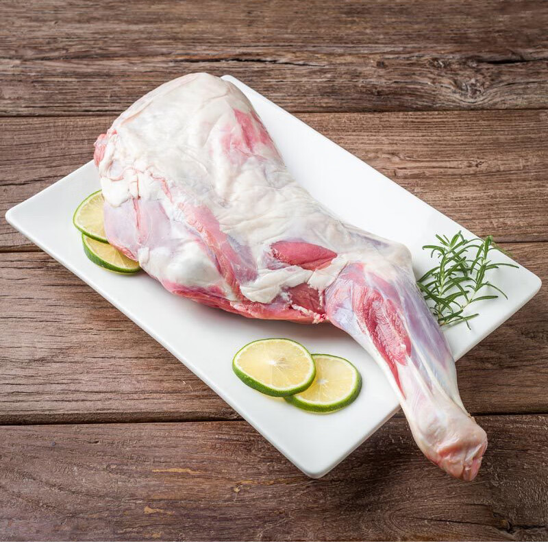 羊来运开羊前腿3.2斤左右新鲜生鲜羊肉国产整根烤羊腿烧烤食材 约3.2斤装整只羊腿前腿