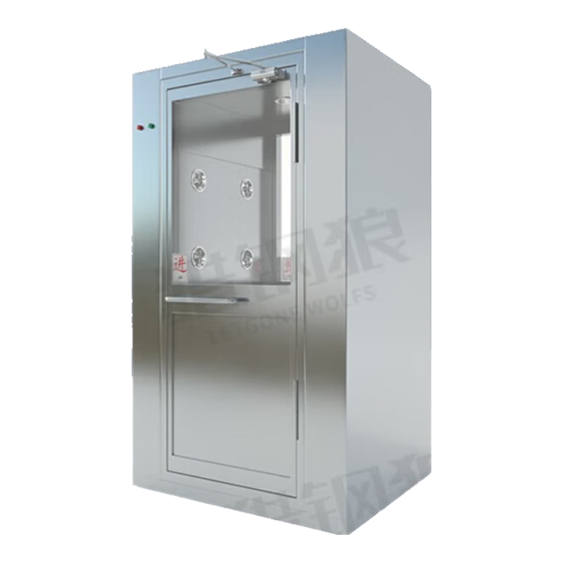 獵鋼狼 風(fēng)淋室單人彩鋼板風(fēng)淋房雙人雙吹不銹鋼風(fēng)淋門(mén)自動(dòng)吹淋 201不繡鋼單人單吹自動(dòng)吹淋紅外