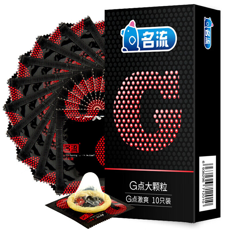 名流 避孕套颗粒狼牙套避孕套套 凸点大颗粒超薄安全套 冰火螺纹套套男用保险套成人用byt房事男女用 热粒渴望+激爽大颗粒【共20只】送海豚棒
