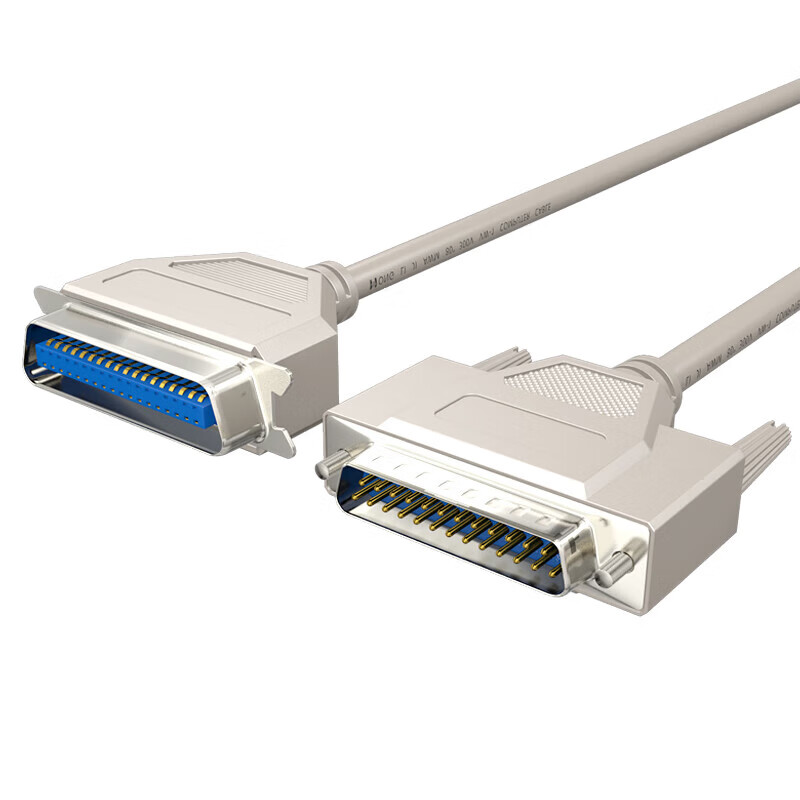 lq-1600kiiihlq1600k3h打印机数据连接线并口打印线 25针对36针打印线