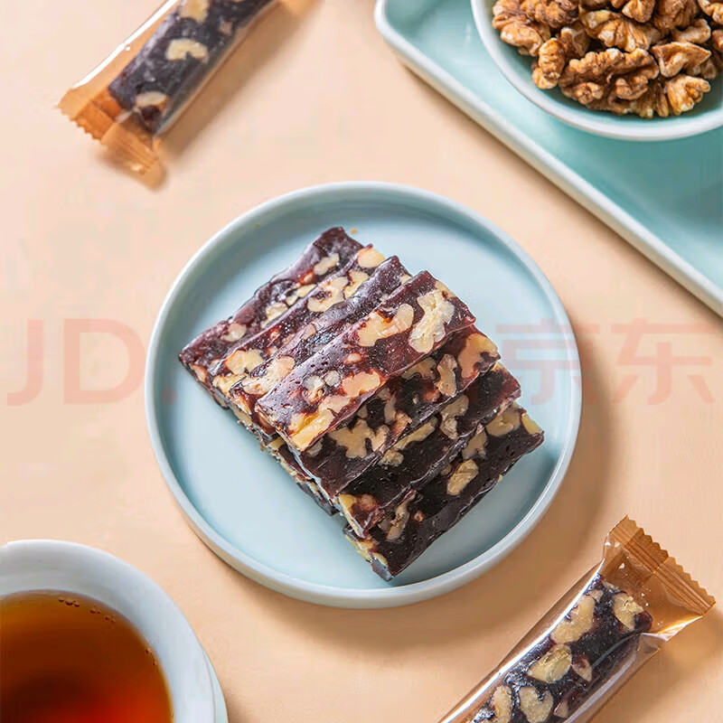 麦臻选麦德龙麦臻选血糯米核桃糕黑米糕点心500g