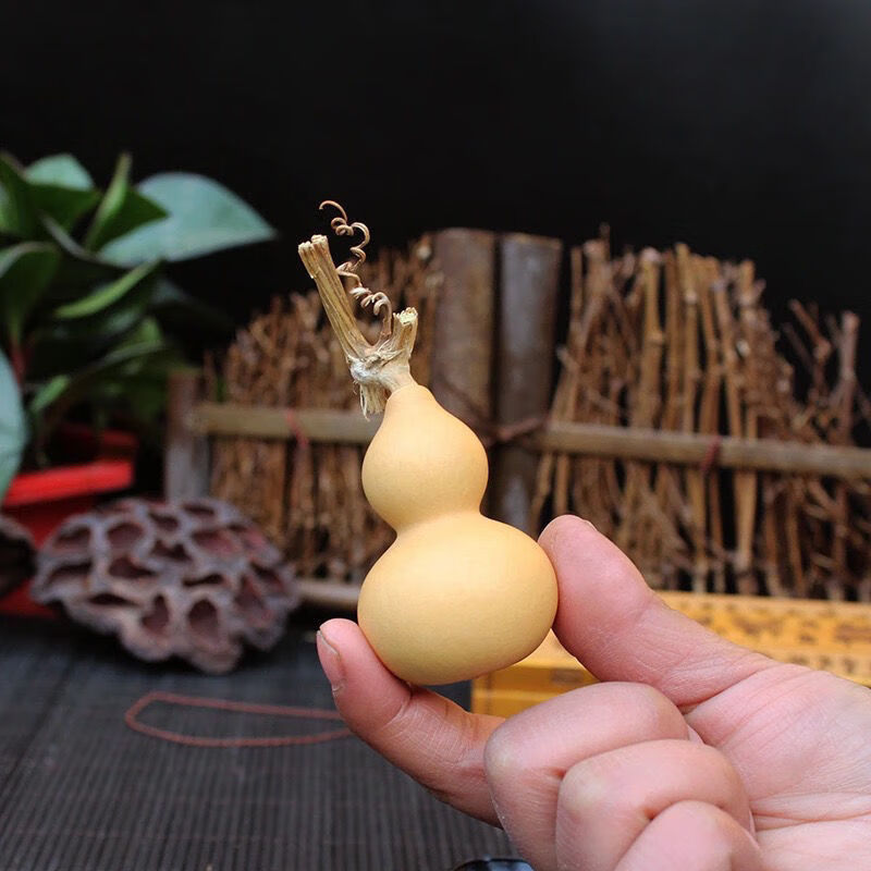毅树天下(yishutianxia)大葫芦带龙头天然精品葫芦办公室客厅家摆件