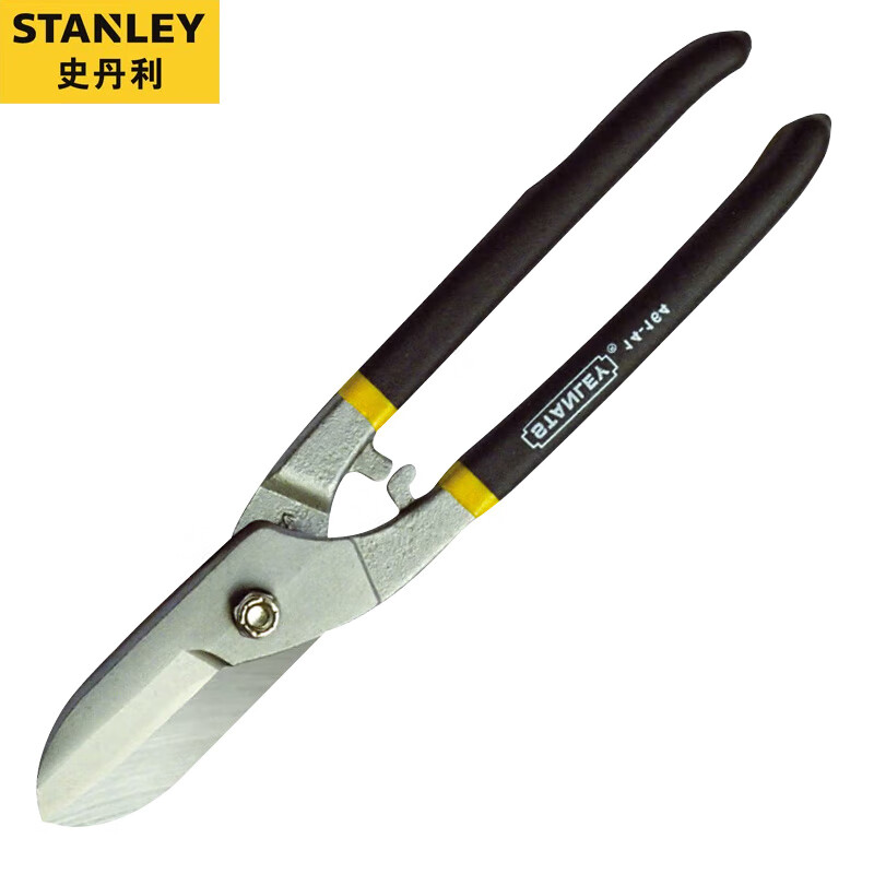 史丹利（STANLEY）英式铁皮剪刀铁皮剪铁丝网铝板不锈钢钢板剪刀剪子 14英寸 14-166-22