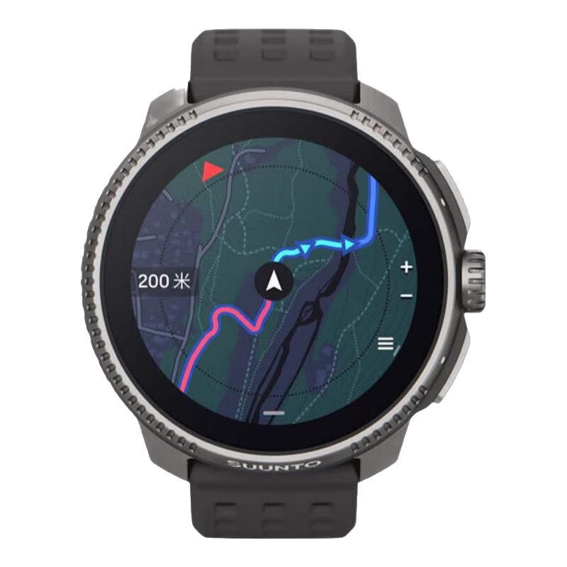 颂拓（SUUNTO）Race多功能心率跑步HRV血氧铁三户外运动登山手表智能越野松拓 【直降600】RACE钛合金灰色