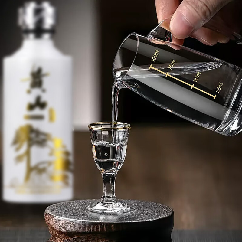 黄山牌迎客5 浓香型白酒 52度500ml 1951年传承百年徽州老窖 52度 500mL 6瓶 （整箱装）