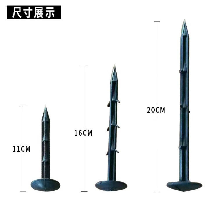廠商直供地釘防草布除草布釘園藝地布釘果園防草地布除草地布釘 長16CM地釘（1000只）