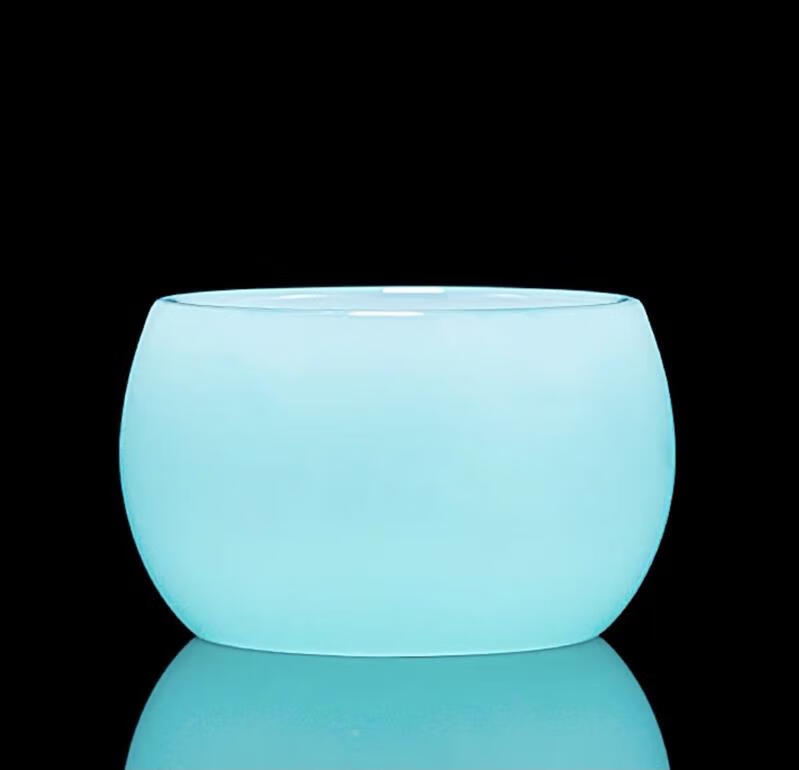 妙普乐琉璃盏主人杯                                   水墨琉璃