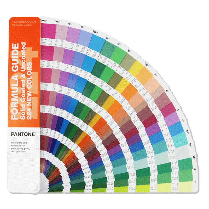 彩通色卡pantone色卡美国pms国际标准色卡c卡亮光印刷潘通色卡gp1601b