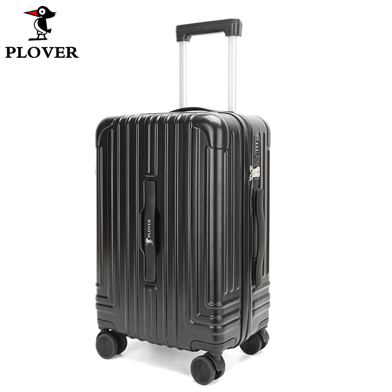 plover运动款拉杆箱手机支架旅行箱水杯架密码箱usb充电登机箱gd2712