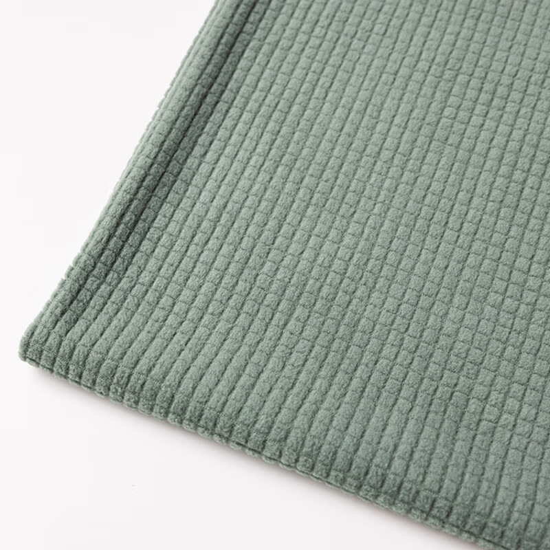 山头林村沙发套布料 厚实网红加厚玉米绒布料单面绒包沙发布面料床头罩抱 抹茶色每米1*1.7米