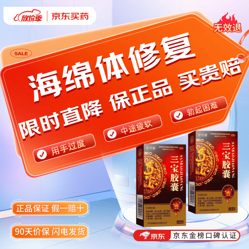 修复海绵体用手过度 3盒(基础调理装 海绵体恢复中药)