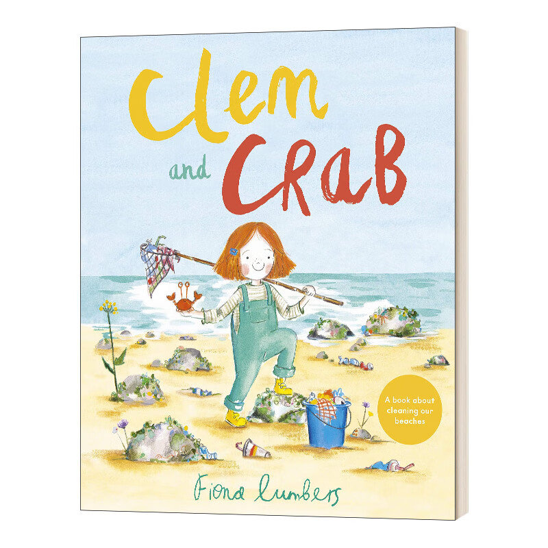 进口原版书 clem and crab 克莱姆和螃蟹