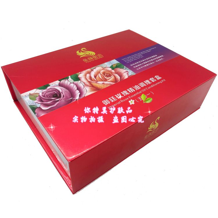 shxi童颜蜜语御廷玫瑰精油调理套盒五合一套装