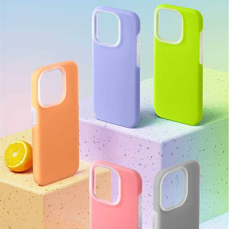 闪曼巴 果冻多巴胺小米14手机壳小米17液态硅胶小米14pro保护套全包防摔高级感xiaomi13液态硅胶保护套 【果冻甜橙】果冻液态硅胶 小米 13