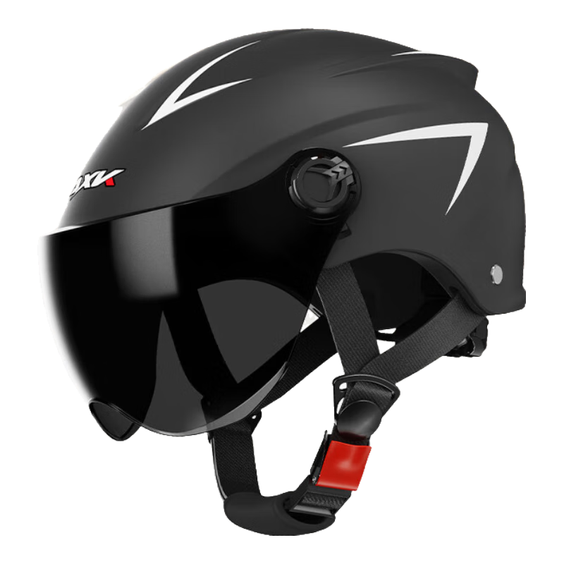 IVISDOM 头盔3C认证电动车新国标夏季男士摩托车半盔女士电瓶车安全帽