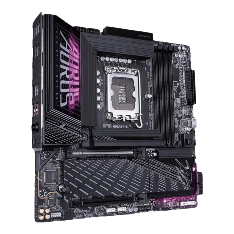 技嘉B860M猎鹰/魔鹰/小雕/冰雕/电竞雕台式机电脑WIFI蓝牙主板DDR5主板 B860M AORUS PRO WIFI7