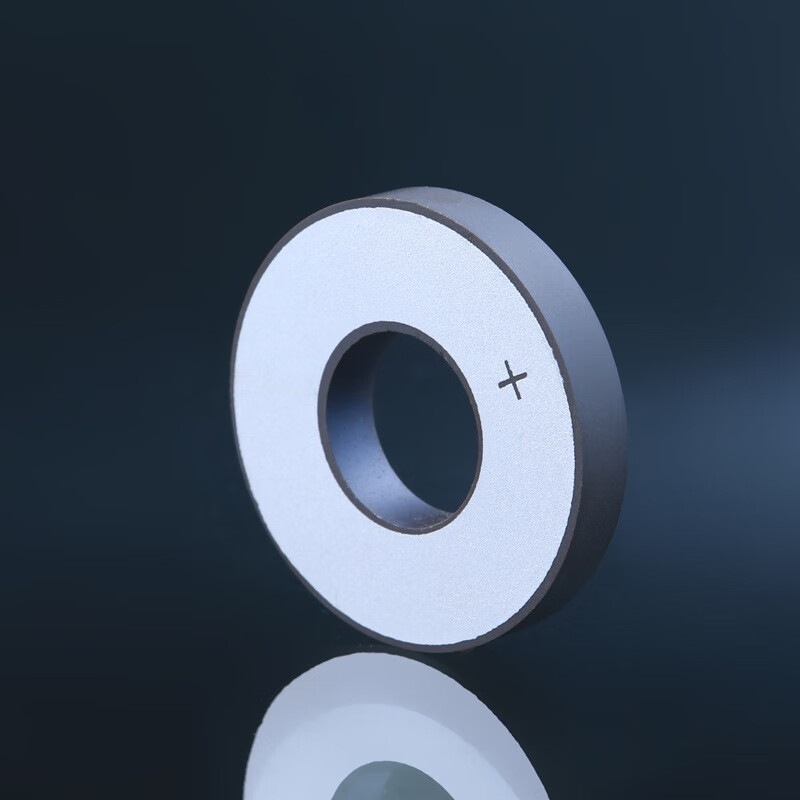 定制35k20k15k耐磨压电陶瓷环晶片换能器超声波振震子p4黑片国产材料