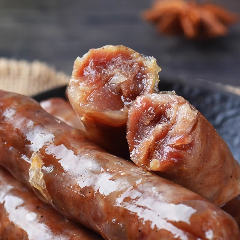 刘五记河南开封特产刘五记香肠南味腊肠麻辣腊肠酱味香肠农家五香腊肠