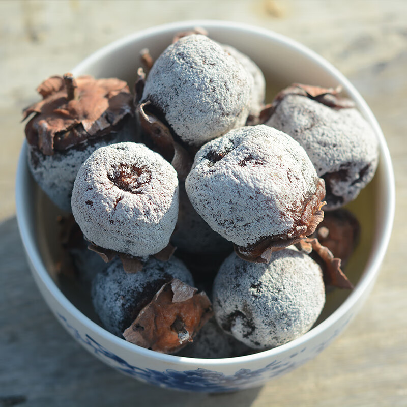 野生老树山西特产级老式吊柿子饼袋装非陕西富平 精品优质小柿饼2斤