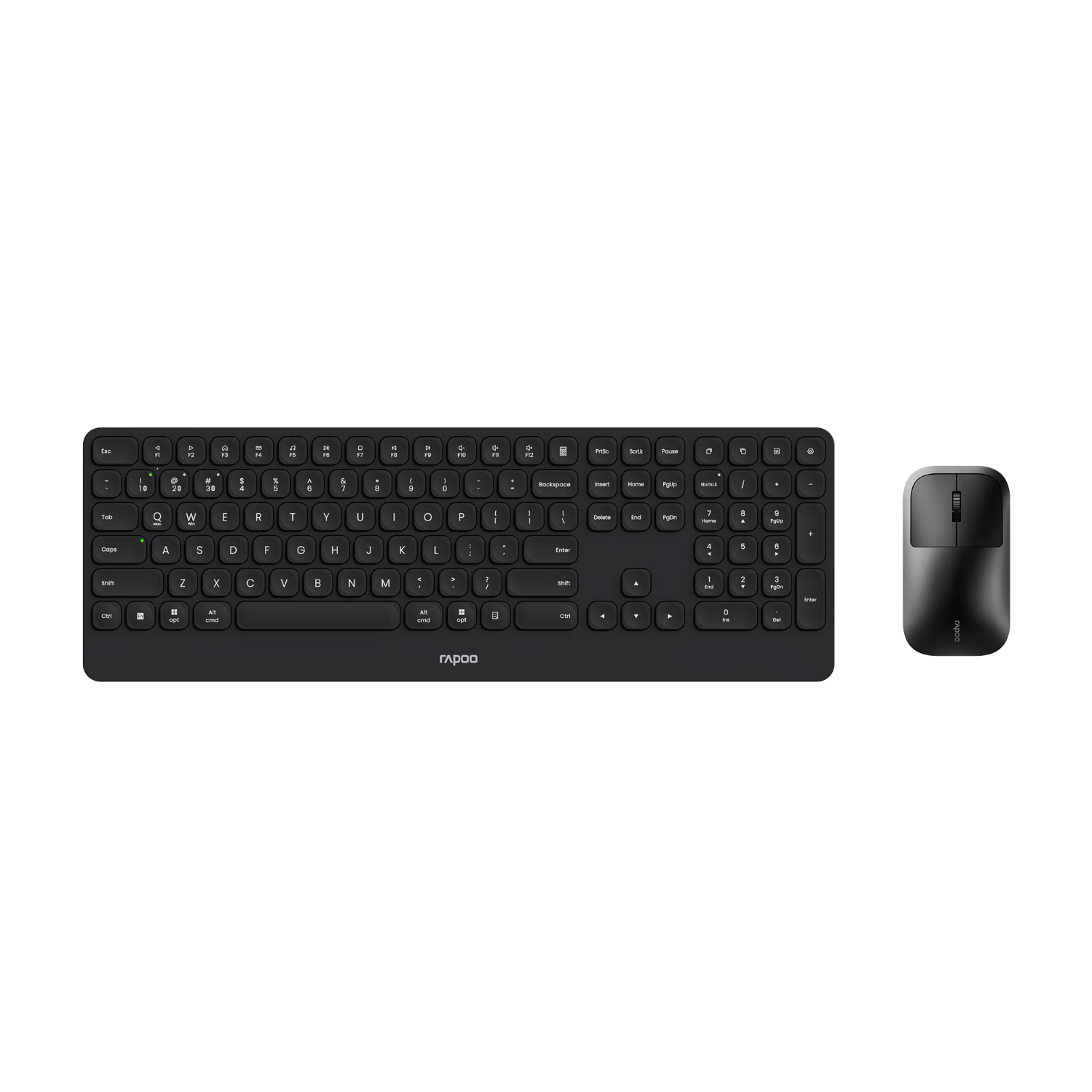 �װأ�Rapoo��9500S 110������/������ģ������װ ���泬�����ձ�Я���߼��� ֧��Windows/MacOS˫ϵͳ ��� 181.8Ԫ(������)