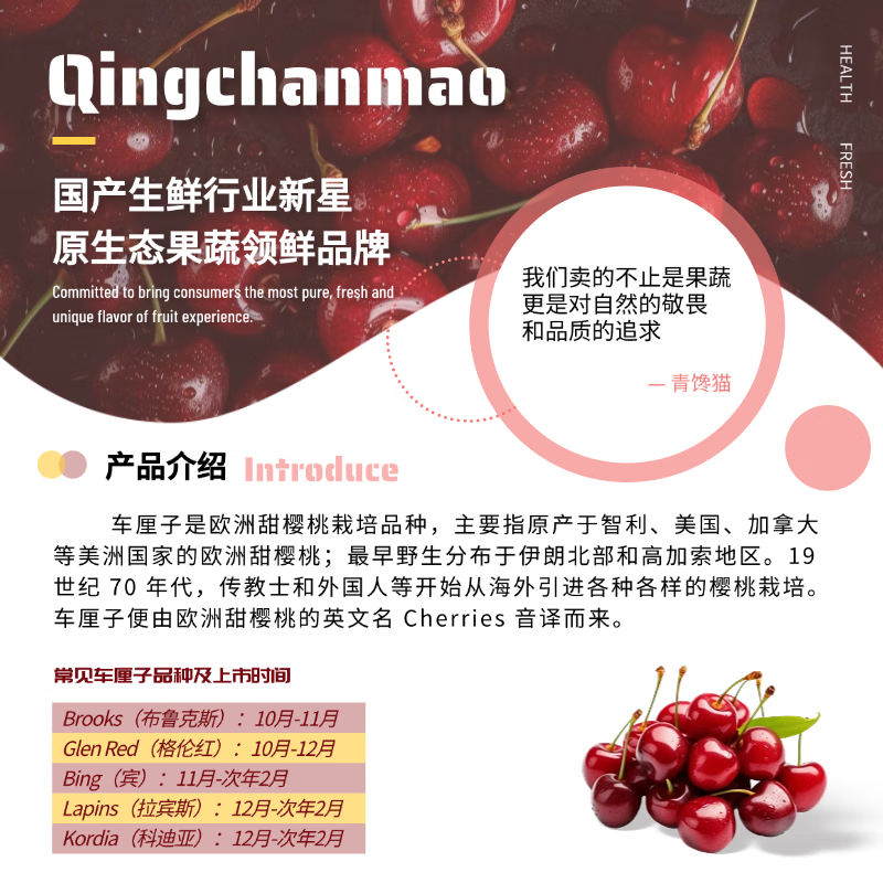 榴某某智利车厘子【JD/顺丰多地次日达】进口大樱桃水果礼盒年货送礼 4.5斤(净重) 【家庭分享装】高端礼盒 超大果 JJ 28-30mm丨较大较甜