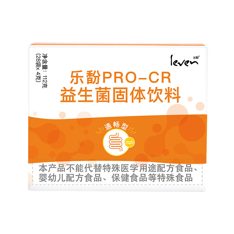 乐馚 乐馚PRO-CR益生菌固体饮料 112克（28袋*4克）