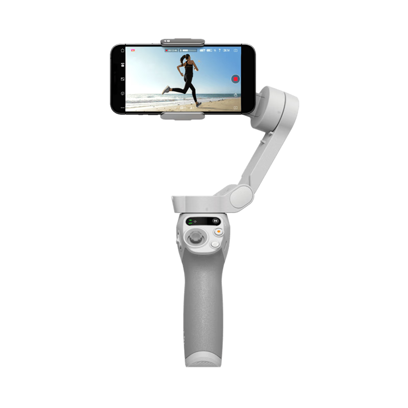 13日0点：大疆（DJI）手机云台稳定器OM SE三轴增稳防抖稳定器  Osmo Mobile SE手持云台跟拍神器omse 便携自拍杆 OMSE 送自拍器+美颜灯 无随心换
