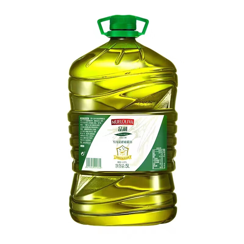 品利特级初榨橄榄油纯物理初次冷榨西班牙原装进口家用商用大小桶临期 3桶1升临期