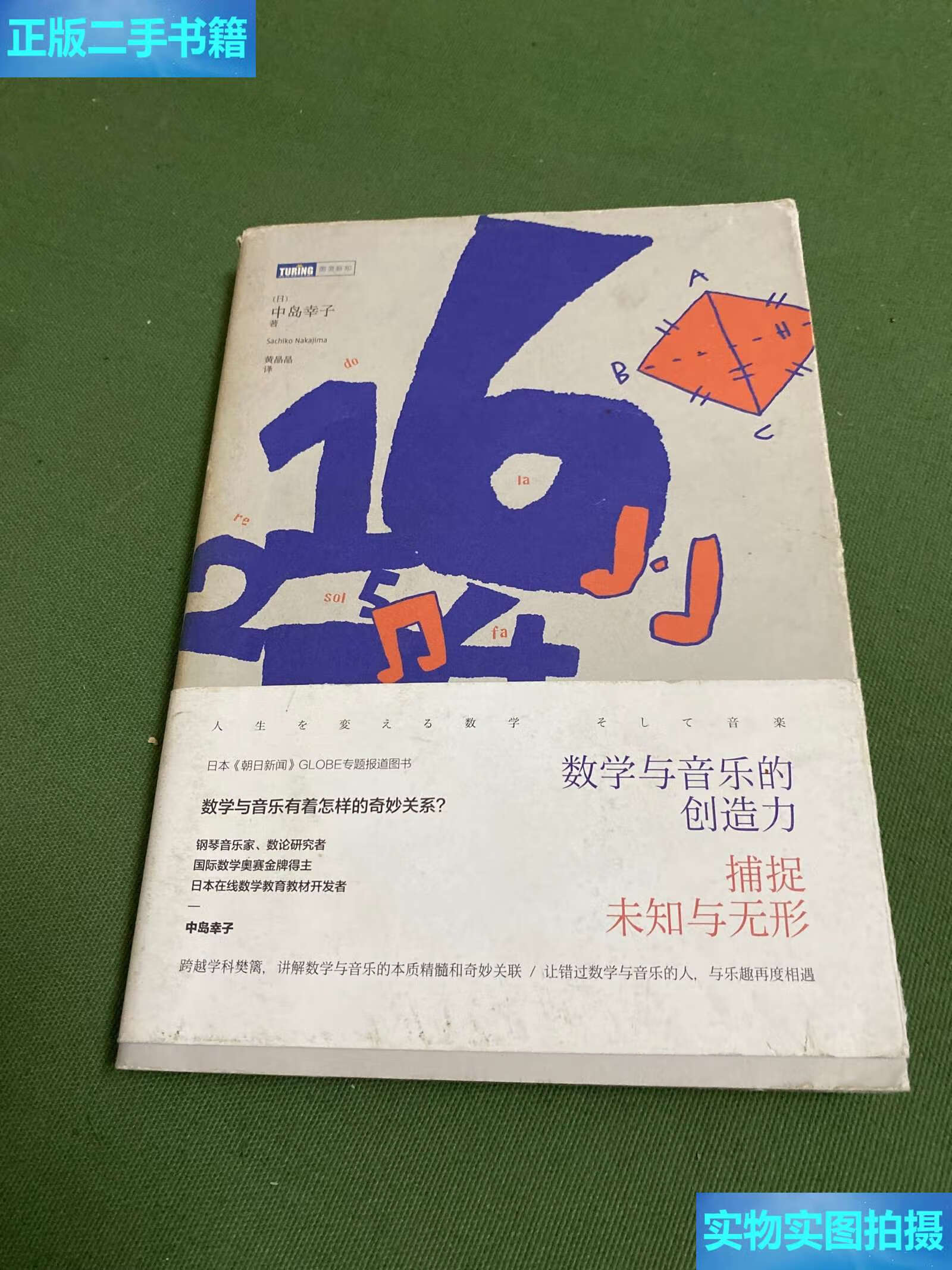 【二手9成新】数学与音乐的创造力:捕捉未知与无形 /中岛幸子 人民