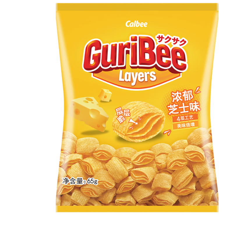 ���ֱ� ֥ʿζ����Ƭ 65g ӡ����� ��ʳƷ������ʳ 5.93Ԫ