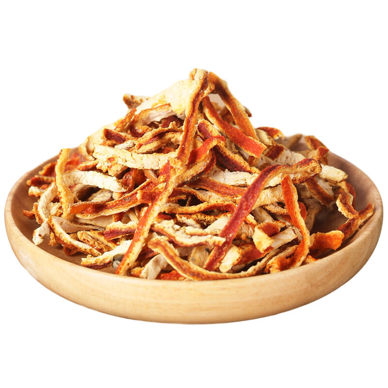 大货陈皮丝橘子皮新会陈皮丝条状陈皮 陈皮丝选货(色好500g