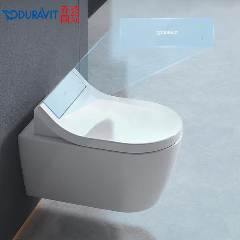 duravit1杜拉维特智能马桶盖板即热式智能感应开盖舒适清洗613000