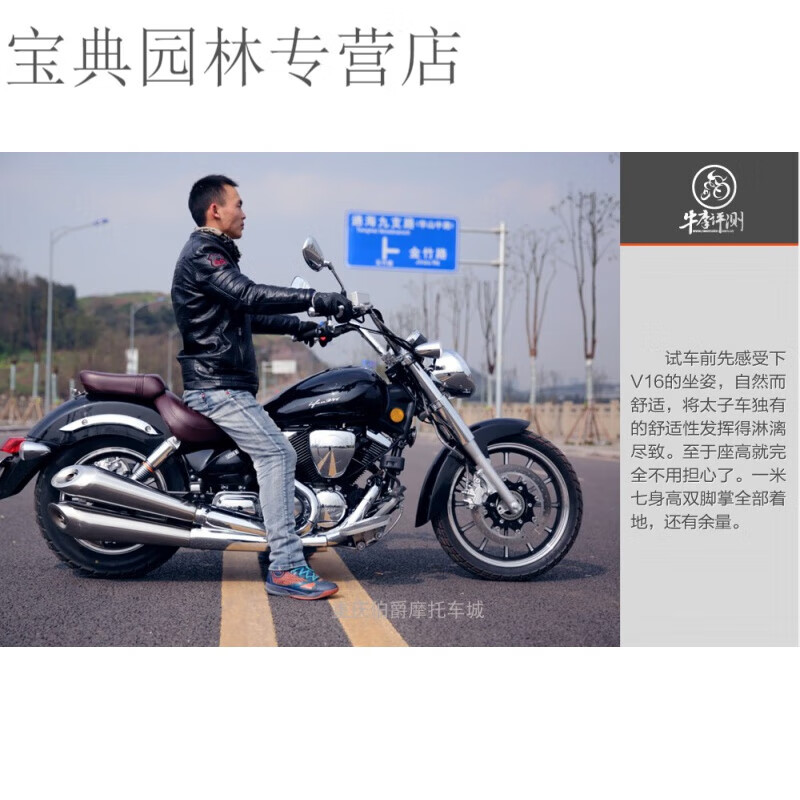 力帆v16 lf250-d 双缸电喷v缸太子车 大排机车 旅行车 黑色