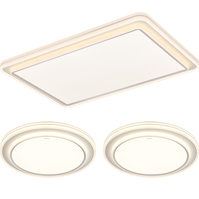 歐普照明（OPPLE）全光譜護(hù)眼吸頂燈客廳燈智能LED照明燈具簡(jiǎn)約現(xiàn)代大氣包安裝套餐2