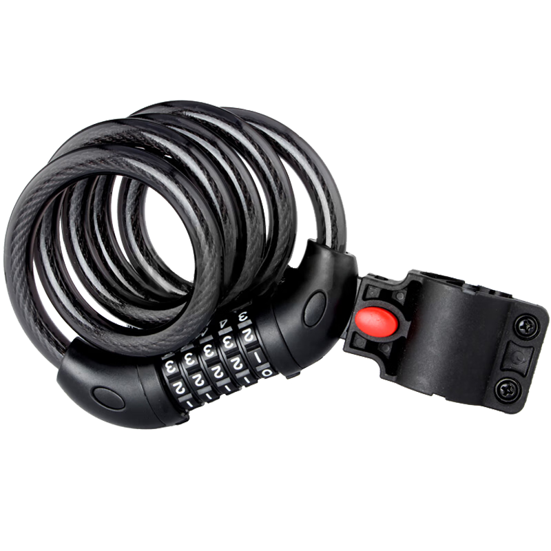 【TONYON】566密码锁钢缆车锁多可调节通用防盗车锁|自行车配件活动价格历史