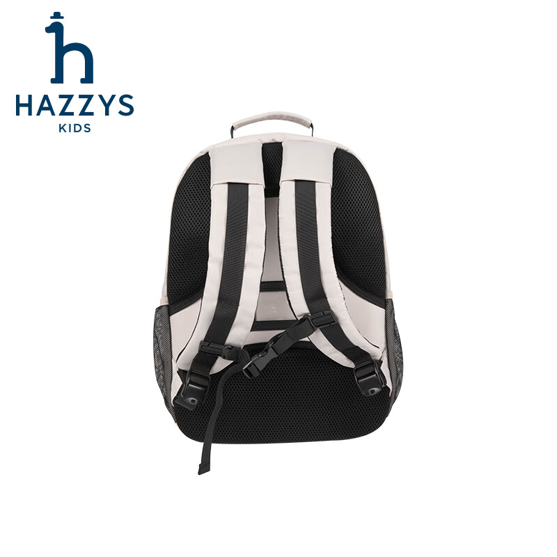 哈吉斯(HAZZYS)品牌童装男女童书包秋季新款休闲时尚稳定不易变形双肩背包 藏蓝 TU