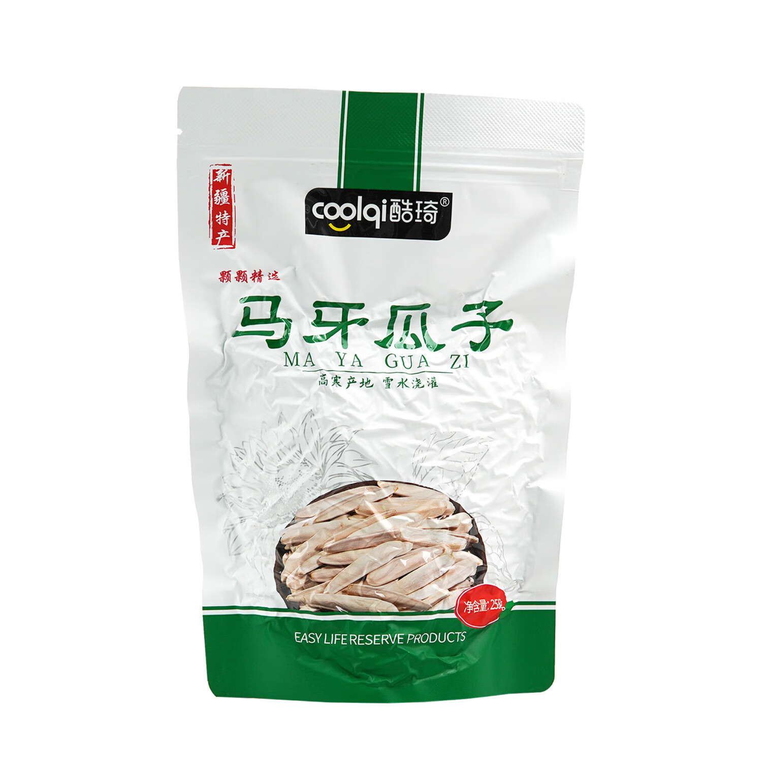 酷琦马牙瓜子新疆特产原味葵花籽白瓜子坚果炒货休闲零食 原味马牙