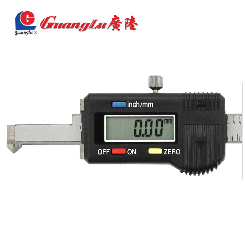 广陆内槽宽电子数据数显游标卡尺3-150-200-300mm0.01 量程 3150mm