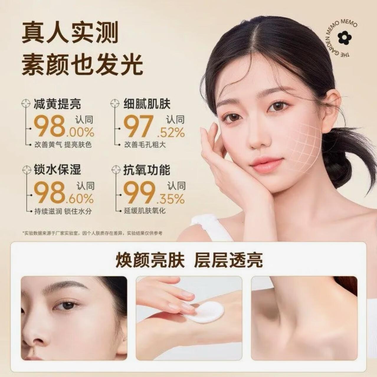 花园备忘录涂抹面膜80ml【官网直售】抗氧化修复舒缓去黄提亮春夏秋冬补水 花园备忘录涂抹面膜80ml