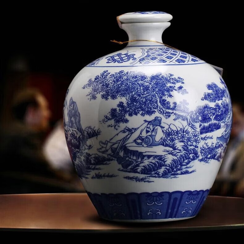 酒祖清花山西汾酒清香型白酒2.5升大坛纯粮白酒粮食白酒 53度 2500mL 2坛