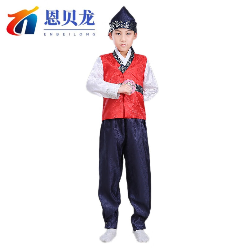 恩贝龙朝鲜服族服装韩服男韩国古装服装改良宫廷大长今传统结婚礼服