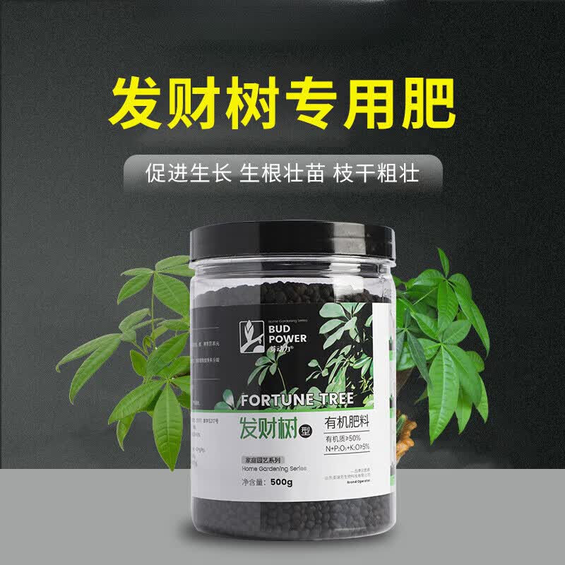 盆栽发财树专用肥料绿植通用肥料养花专用肥氮磷钾复合有机肥缓释