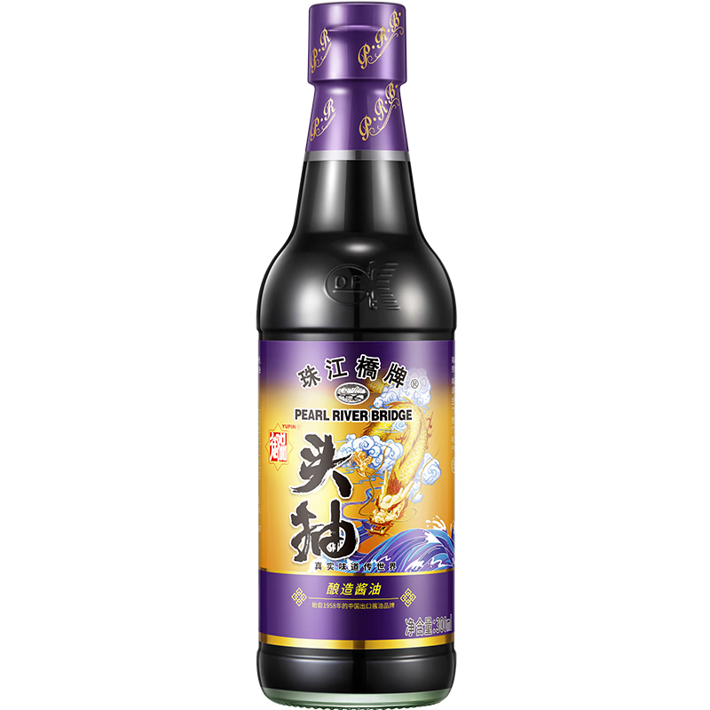 PEARL RIVER BRIDGE 珠江桥牌 头抽 酿造酱油 300ml