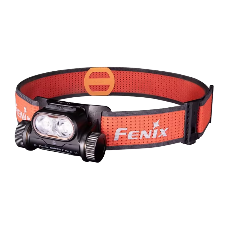 FENIX菲尼克斯頭燈HM系列 越野跑步頭燈夜釣燈充電趕海燈釣魚燈 HM65R-T V2.0曜石黑