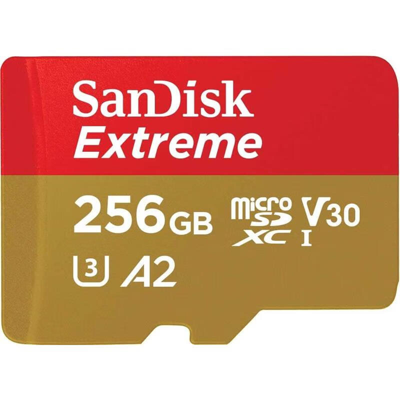 闪迪（SanDisk）【日本直邮】闪迪（SanDisk）Extreme microSD卡 支持U1 U3 V30 闪迪存储卡 Extreme microSD【256GB】