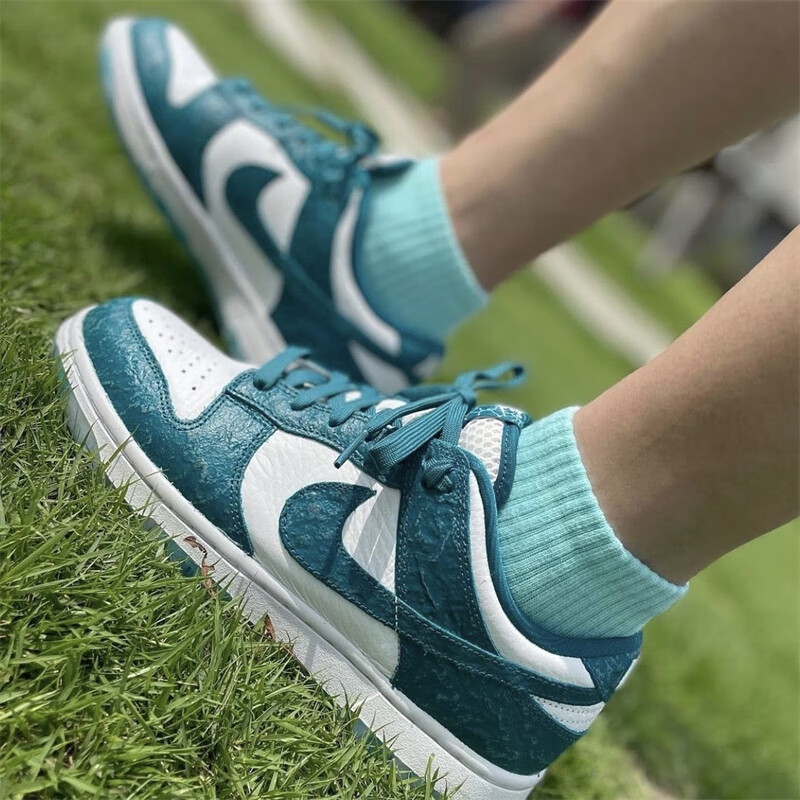 耐克(nike)dunk low 蓝色海洋蓝女款低帮轻便休闲防滑耐磨运动复古