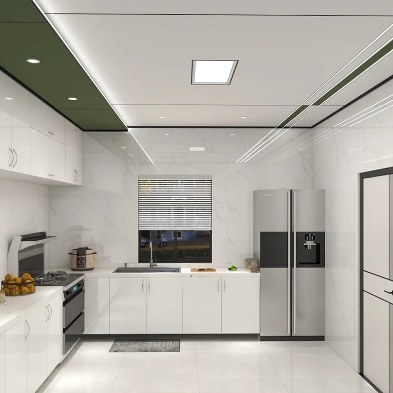 仁聚益铝蜂窝大板定制集成吊顶天花板客厅办公室阳台卫生间铝合金铝