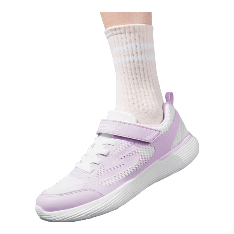 Skechers ˹���� Сѧ���˶�Ь Ůͯ ���ʷ�����ѵЬ ͸���ܲ�ͯЬ 319022L 154.42Ԫ