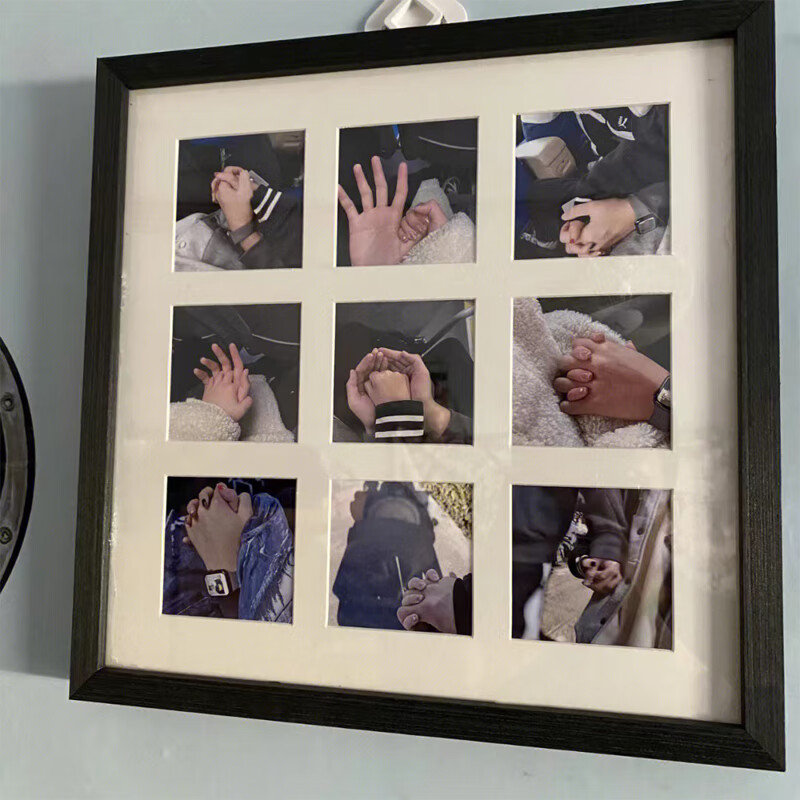 礼物相册打印摆台9 黑色28平面款 贴纸 注请勾选底下定制上传照片哦